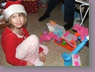 mullens christmas day - klea playing with santa gift polly pocket cruise ship * 2272 x 1704 * (2.22MB)